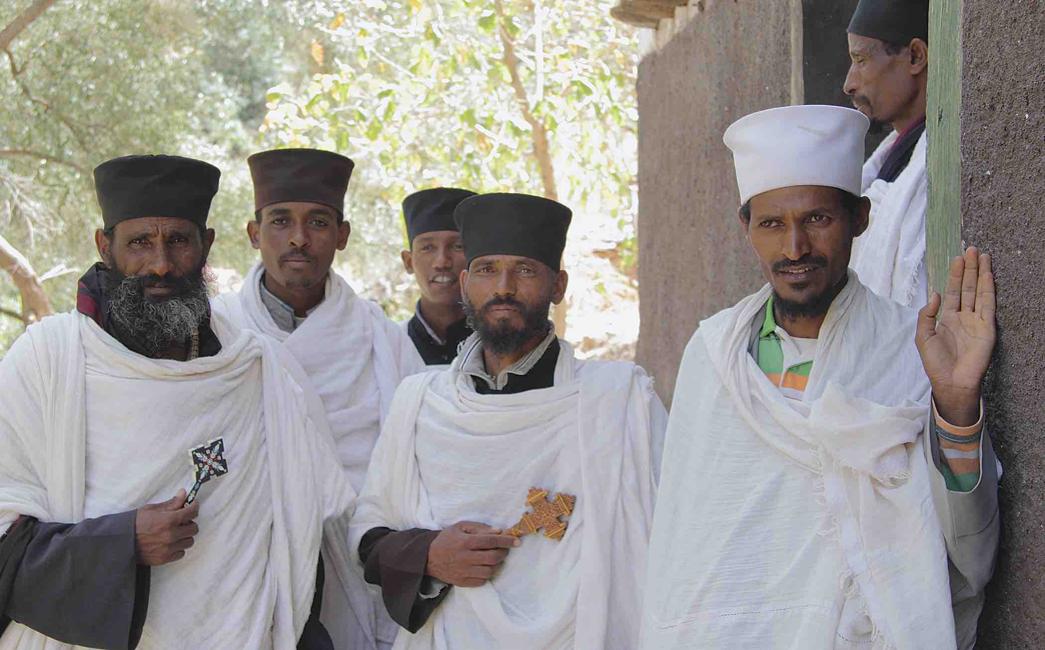 The monastic council at Abba Garima Monastery, Tigray Provinces